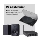 Fosi Audio BT30D Pro + Argon Audio Forus 4 + Pro-Ject Primary E OM - Raty 10x0% - Dostawa 0zł!