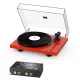 Pro-Ject Debut Carbon Evo (Czerwony piano) + Phono Box MM - Raty 20x0% lub specjalna oferta! - Dostawa 0zł!