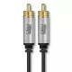 Techlink iWires PRO Subwoofer Cable (1xRCA - 1xRCA) [711055] (5.0m) - Dostawa 0zł!