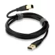 QED Connect USB A to B (QE8217) - 1.5m