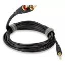 QED Connect 3.5 mm Jack to Phono (QE8111) - 0.75m - Dostawa 0zł!