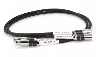 Tellurium Q Silver Diamond XLR (1.0m) - Raty 30x0% lub specjalna oferta! - Dostawa 0 zł!