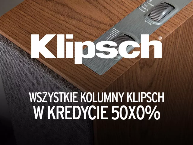 Klipsch w pełnej ofercie i kredycie 50x0%