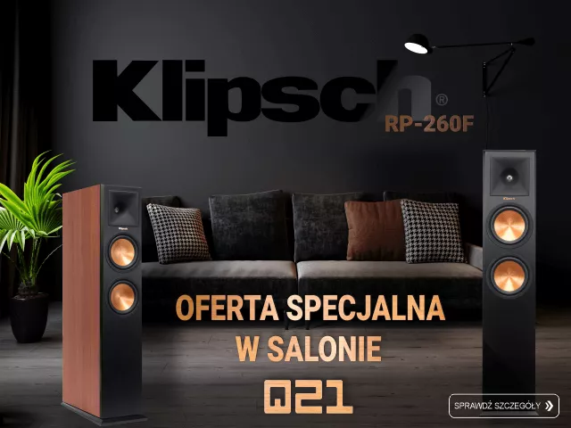 Klipsch RP-260F w ofercie specjalnej w Q21!