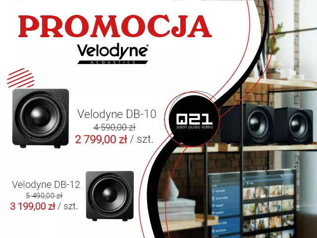 Velodyne taniej w salonie Q21!