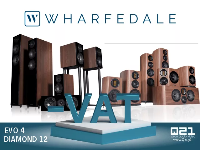 Wharfedale Diamond 12 i Evo 4 taniej o VAT!