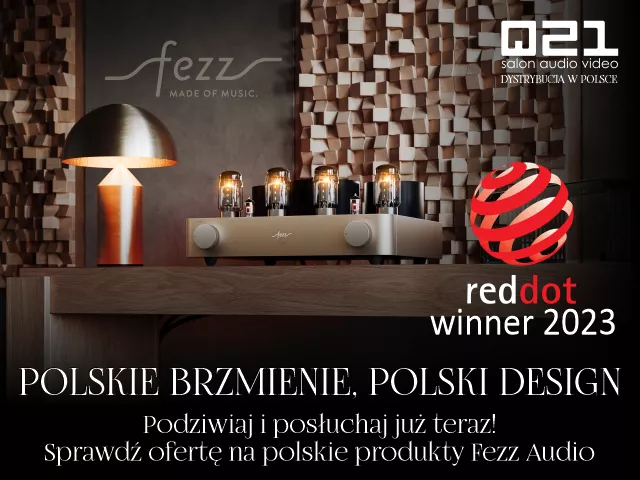 Fezz Audio uzyskał prestiżową nagrodę Red Dot!