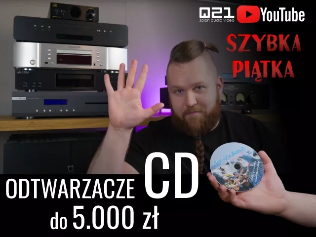 Odtwarzacze CD do 5000 PLN | Szybka piątka | Film