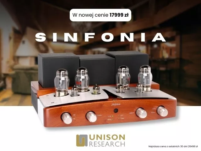 Unison Research Sinfonia w promocyjnej cenie!